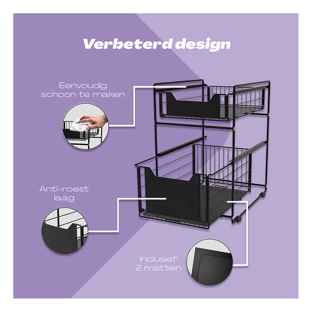 Gootsteenkast Organizer