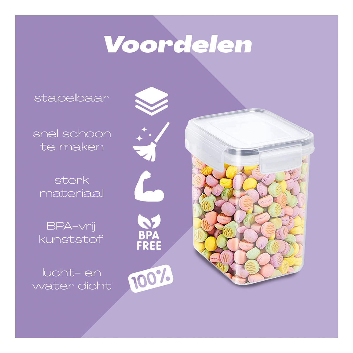 Voorraadpotten - Set Van 14 Stuks